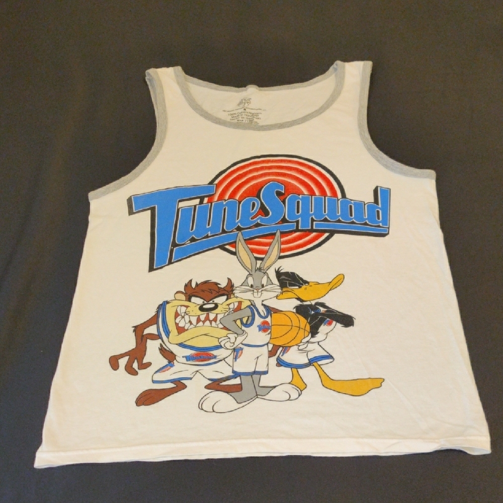 Men's Tank Top - White 100% Cotton